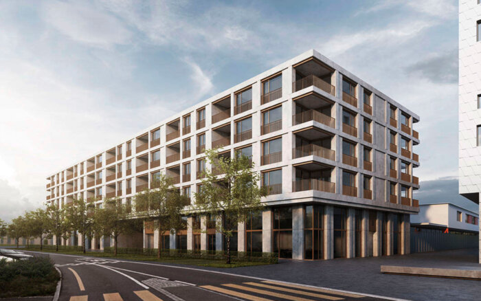 Glasfaserbeton element fassade horw 03